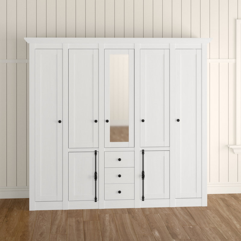 Three Posts Kleiderschrank Berwyn & Bewertungen | Wayfair.de